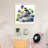 Bird Teacup-14CT Counted Cross Stitch Kit(40x40cm)