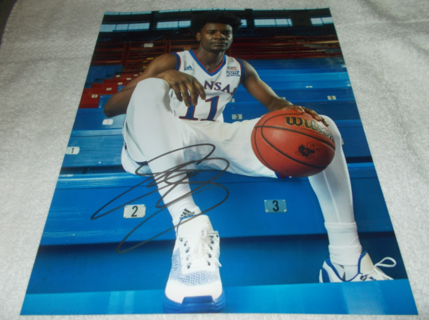 JOSH JACKSON KANSAS JAYHAWKS SIGNED AUTOGRAPHED 8X10 Photo Poster painting W/COA