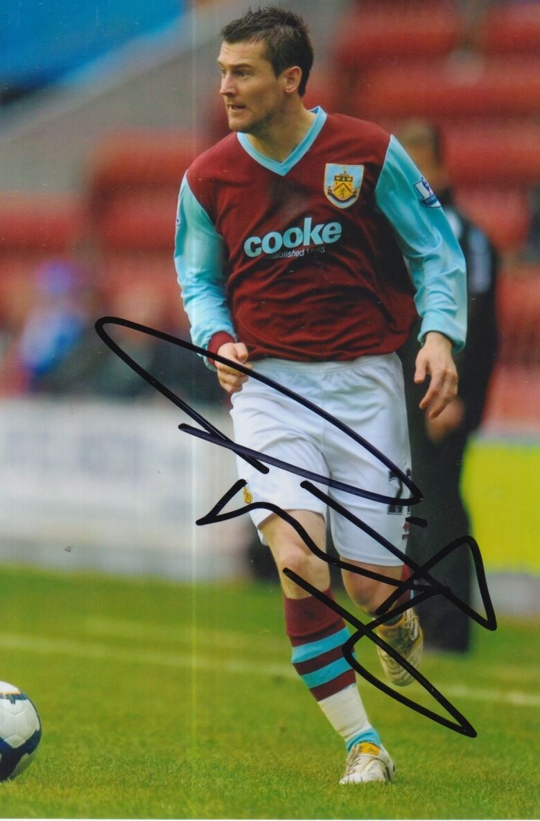 BURNLEY HAND SIGNED DAVID NUGENT 6X4 Photo Poster painting.