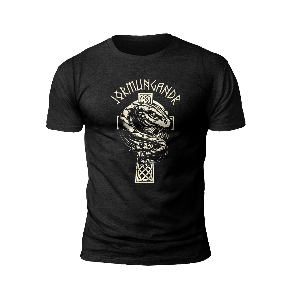 Jörmungandr: The Norse Serpent T-Shirt