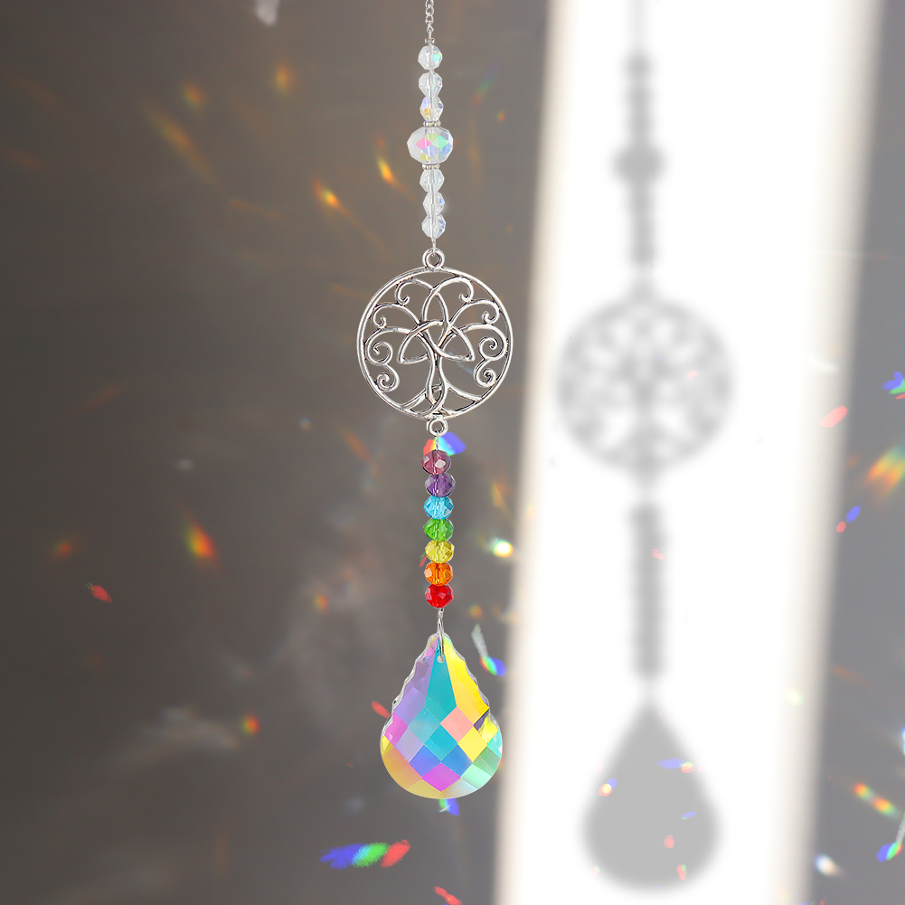 

Tree of Life - Art Crystal Suncatcher, 501 Original