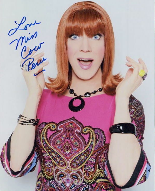 Miss Coco Peru signed 8x10 Photo Poster painting In-person