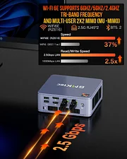 ミニPC GMKtec NucBox G6 Ryzen3 5425U 16GB+512GB GMKtec AMD Ryzen 3 5425U Mini PC--NucBox G6 239.99