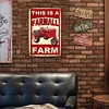 Tractor - Metal Tin Signs(8*12Inch/12*16Inch) - Garage&Transport