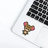 8pcs Diamond Painting Cartoon Animal Stickers Phone Decor