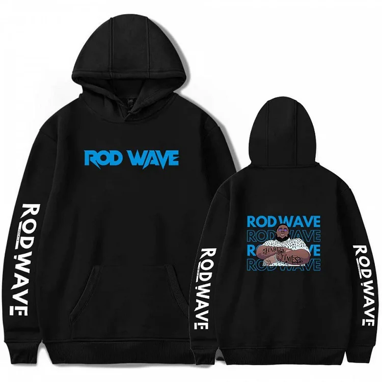 Rapper Singer Rod Wave Oversized Hoodies Pullover Streetwear at Hiphopee