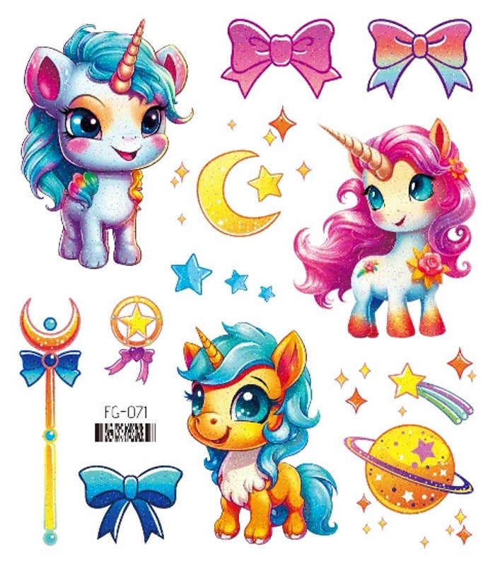 Lady Butterfly Pet Tattoos & Body Art 1 Piece