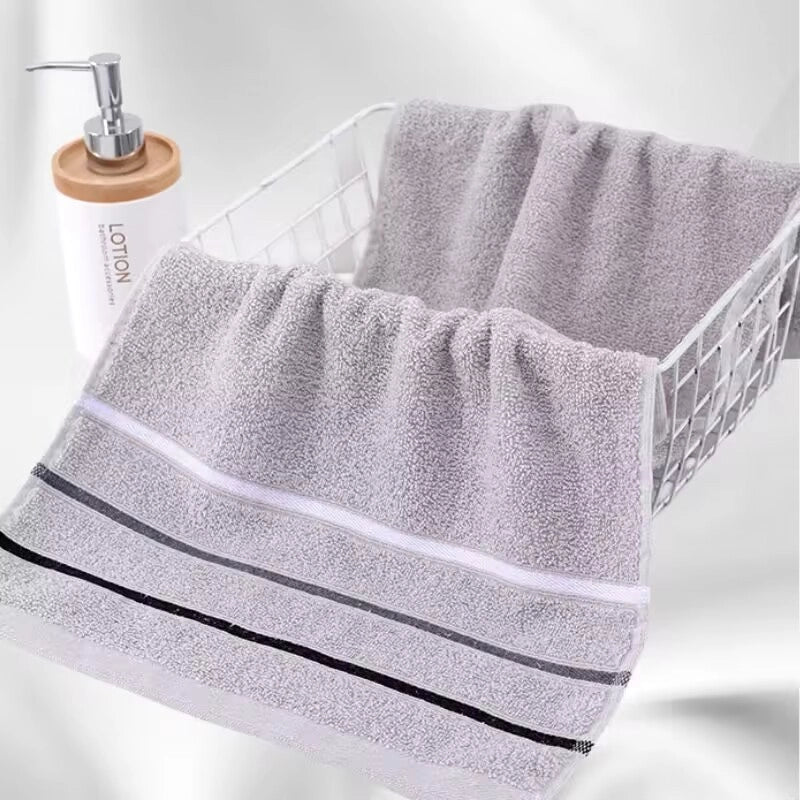 Gaoyang Towel Household Absorbent Dark Cotton Towel Adult Thickened Soft Stall Towel Factory
