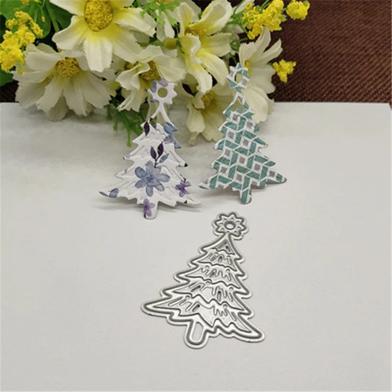 Christmas tree Metal Cutting Dies for DIY Scrapbooking Album Paper Cards Decorative Crafts Embossing Die Cuts