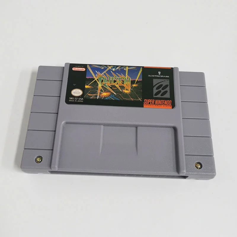 Raiden Trad SNES For Super Nintendo Entertainment System - 16 Bit US Version Game Cartridge