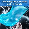 LYLHZRMDGC Car Cleaning Gel, Reusable Detailing Car Crevice Cleaner, Send Goods from Local Warehouse, Cleaning Gel for Car Interior, Dust Cleaning Gel, for Car Vents, PC, Laptops(Blue)