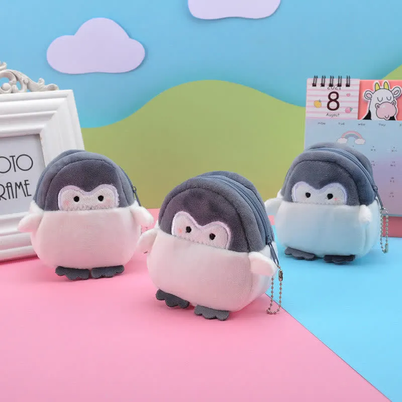 Kawaii Cartoon Penguin Coin Purse Pendant