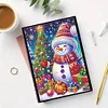 Diamond Painting Xmas Snowman Tree Diary Book 50 Pages for Adults Kids