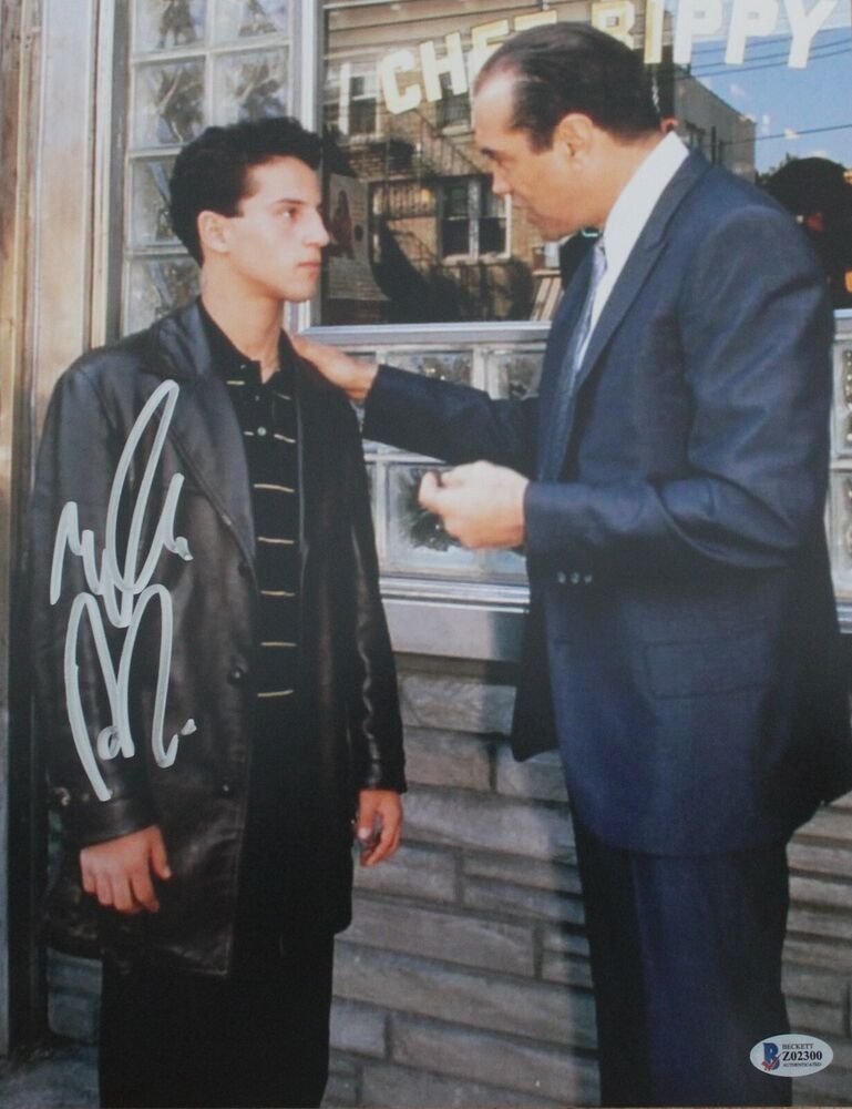 Lillo Brancato Signed A Bronx Tale 11x14 Photo Poster painting w/Beckett Z02300 Exact Proof