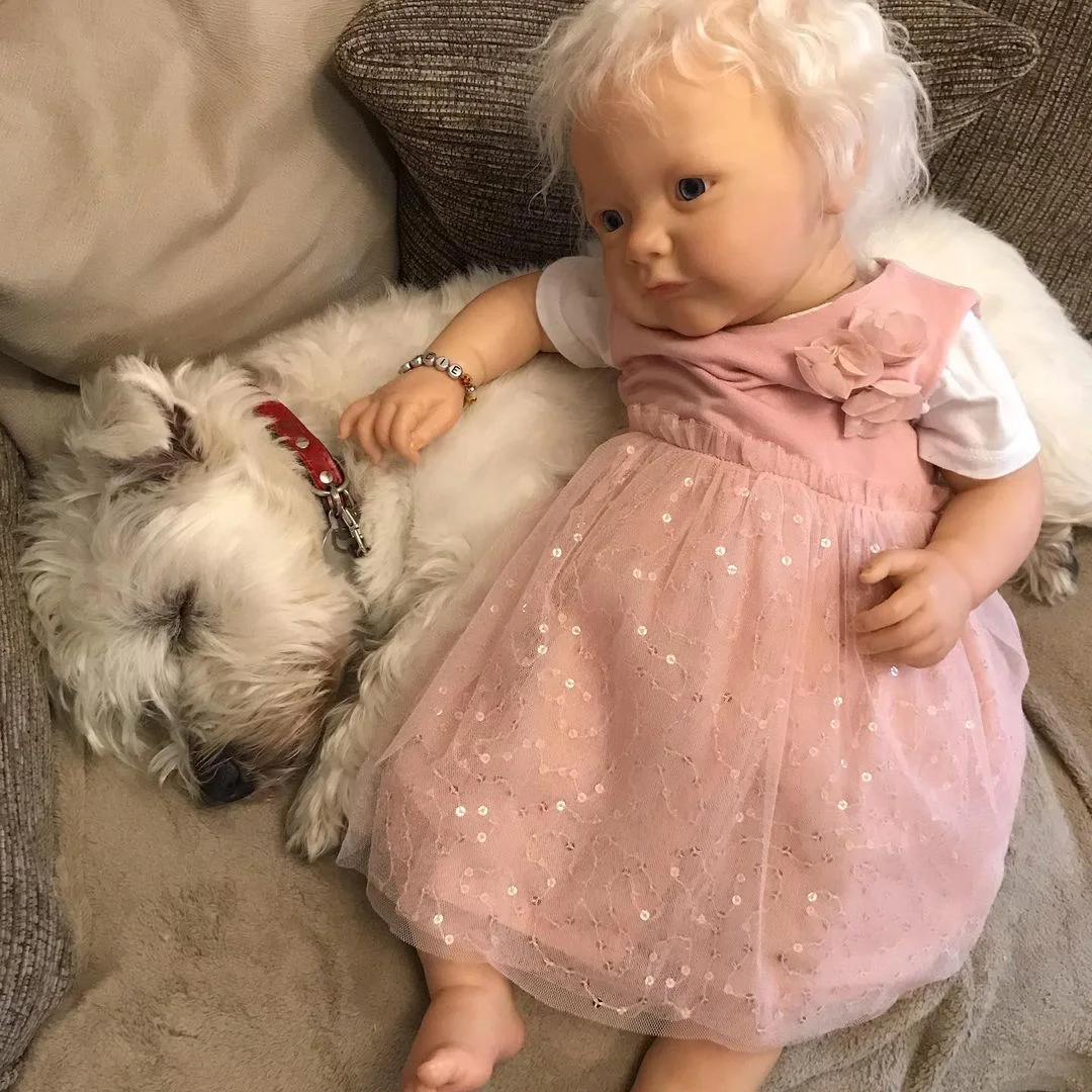 22'' Reborn Baby Dolls Toddler Girl Named Girl Trish Gift For Kids