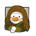 Happy Artist Duck