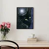 Diamond Painting -5D Full Round Drill Black Cat