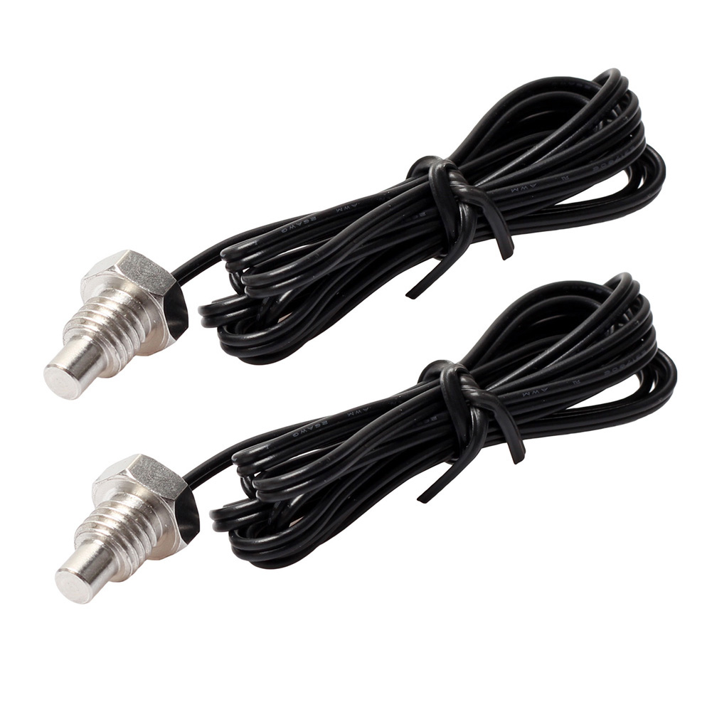 

2x NTC 10K Thermistor Temperature Sensor Thread Probe Cable 1/2, 3m, 501 Original