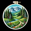Scenery-Embroidery Kit