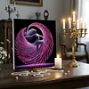 Framed Dancing Ballerina-Pearls Painting Kit DIY Diamond Painting Pearl Dot Crafts 30*30CM