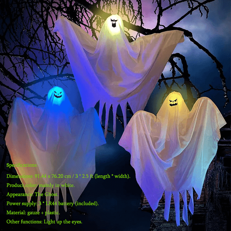 Halloween Ghost Lights - Appledas