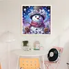(Multi-Style) Snowman-11CT Stamped Cross Stitch 40*40cm/15.75*15.75in