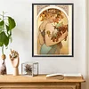 Diamond Painting -DIY Round Drill Mucha Girl