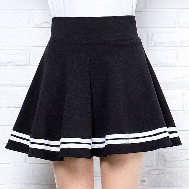 Sweet A-Line Pleated Skirt