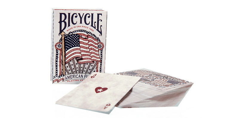 american flag playing cards