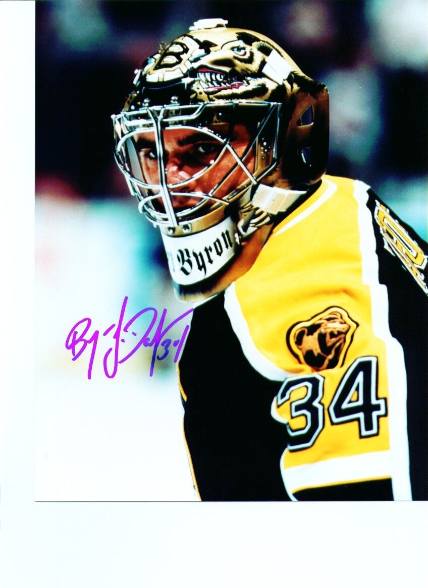 Bryan Dafoe 8x10 Photo Poster painting Bruins Autographed signed Auto