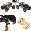 AMK UTB18 Brass Counter Weight Axle Housing for Axial RC Crawler 1/18 UTB18 Capra Unlimited Trail Buggy RTR Upgrade Part (Front Axle 3in1)
