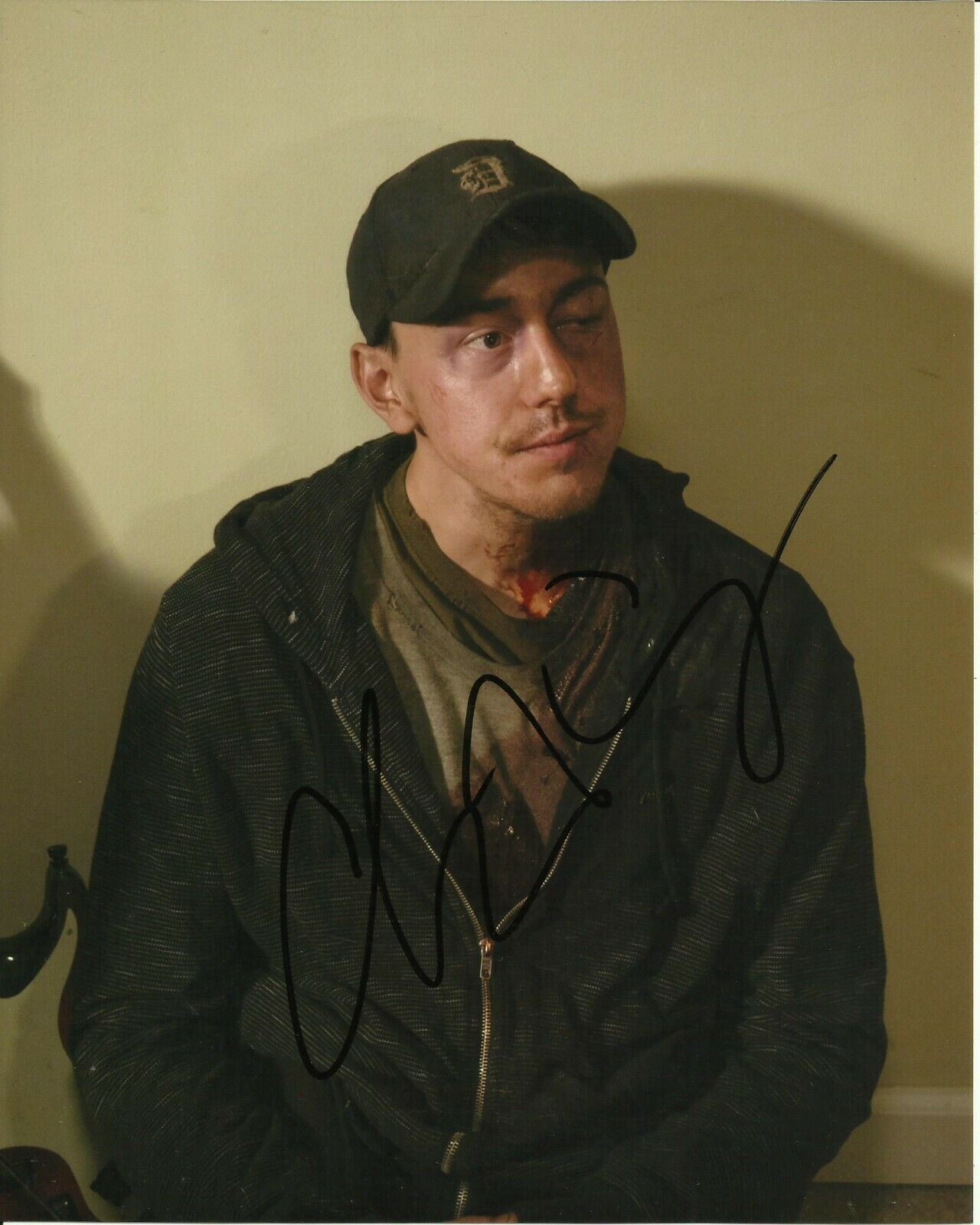 CHRIS COY SIGNED THE WALKING DEAD Photo Poster painting UACC REG 242