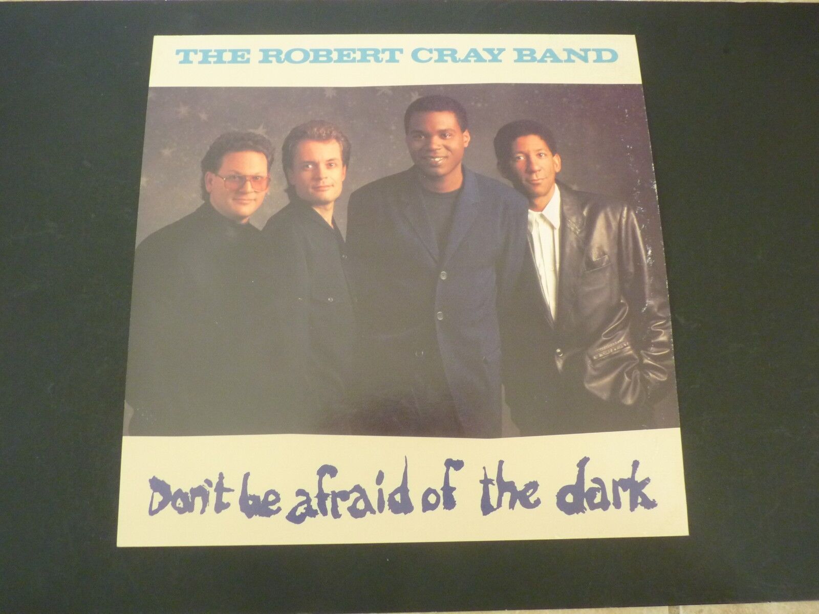 Robert Cray Band Don't Be Afraid Dark Promo LP Record Photo Poster painting Flat 12x12 Poster