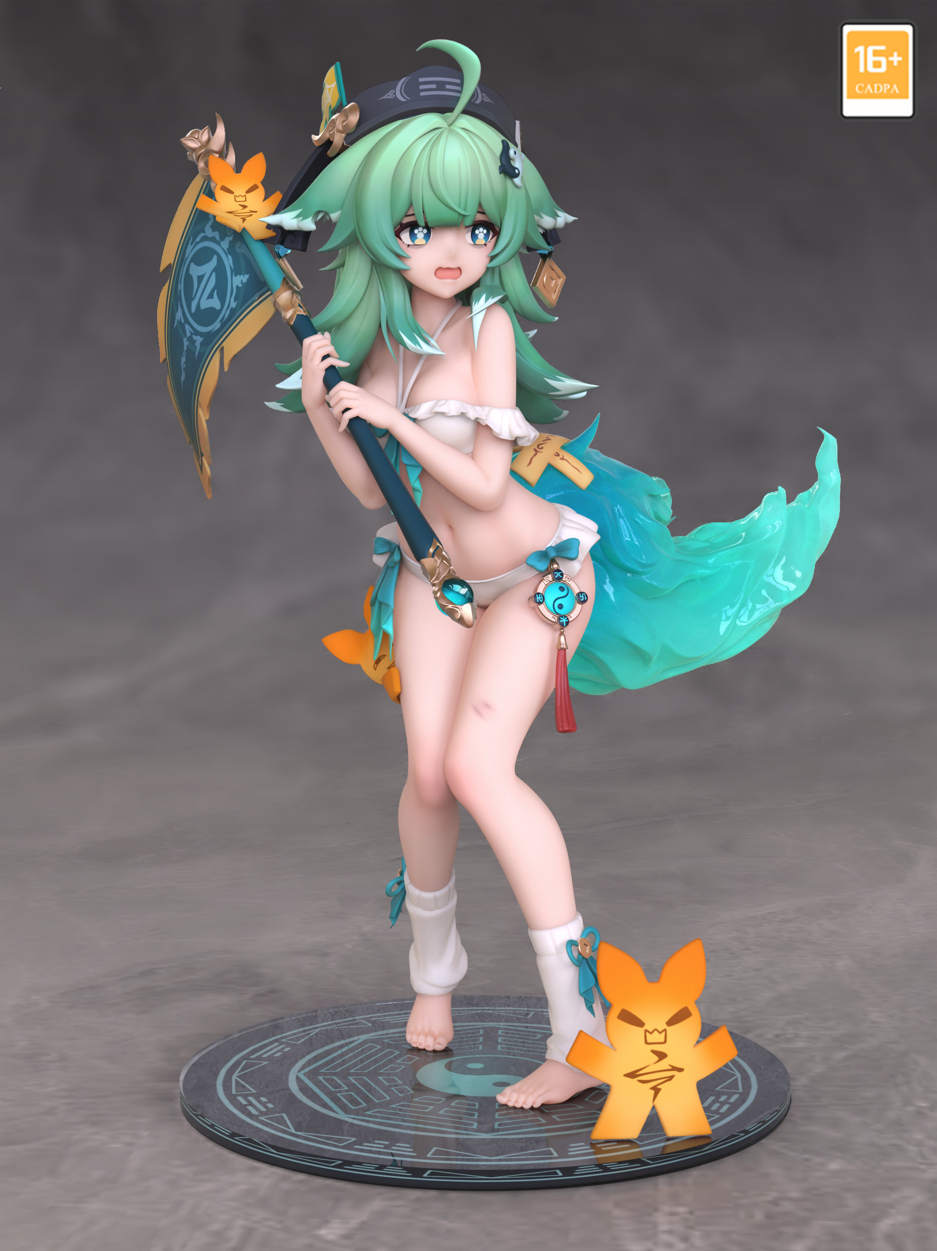 PRE-ORDER Hun Yu Studio - Honkai: Star Rail Swimwear #3 Huohuo 1/7 & 1/4  Statue(GK) (Adult 18+ )