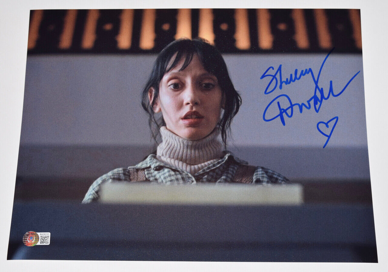 Shelley Duvall Signed Autographed 11x14 Photo Poster painting The Shining Wendy Beckett BAS COA