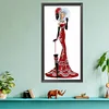 Lady - 2 strands 14CT Counted Cross Stitch 36*66cm(Brand)