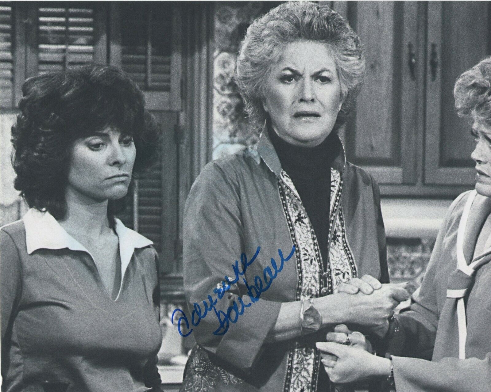 ADRIENNE BARBEAU SIGNED AUTOGRAPH MAUDE 8X10 Photo Poster painting