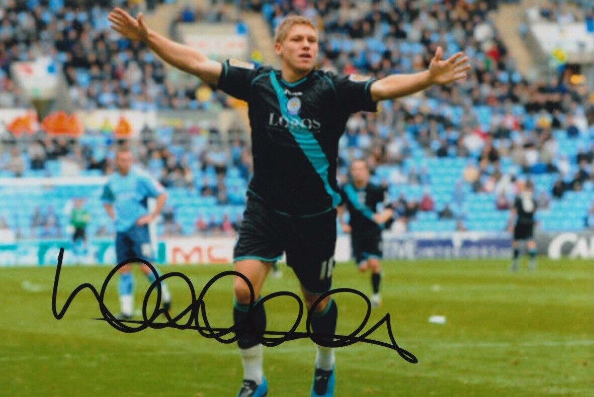 LEICESTER CITY HAND SIGNED MARTYN WAGHORN 6X4 Photo Poster painting 2.