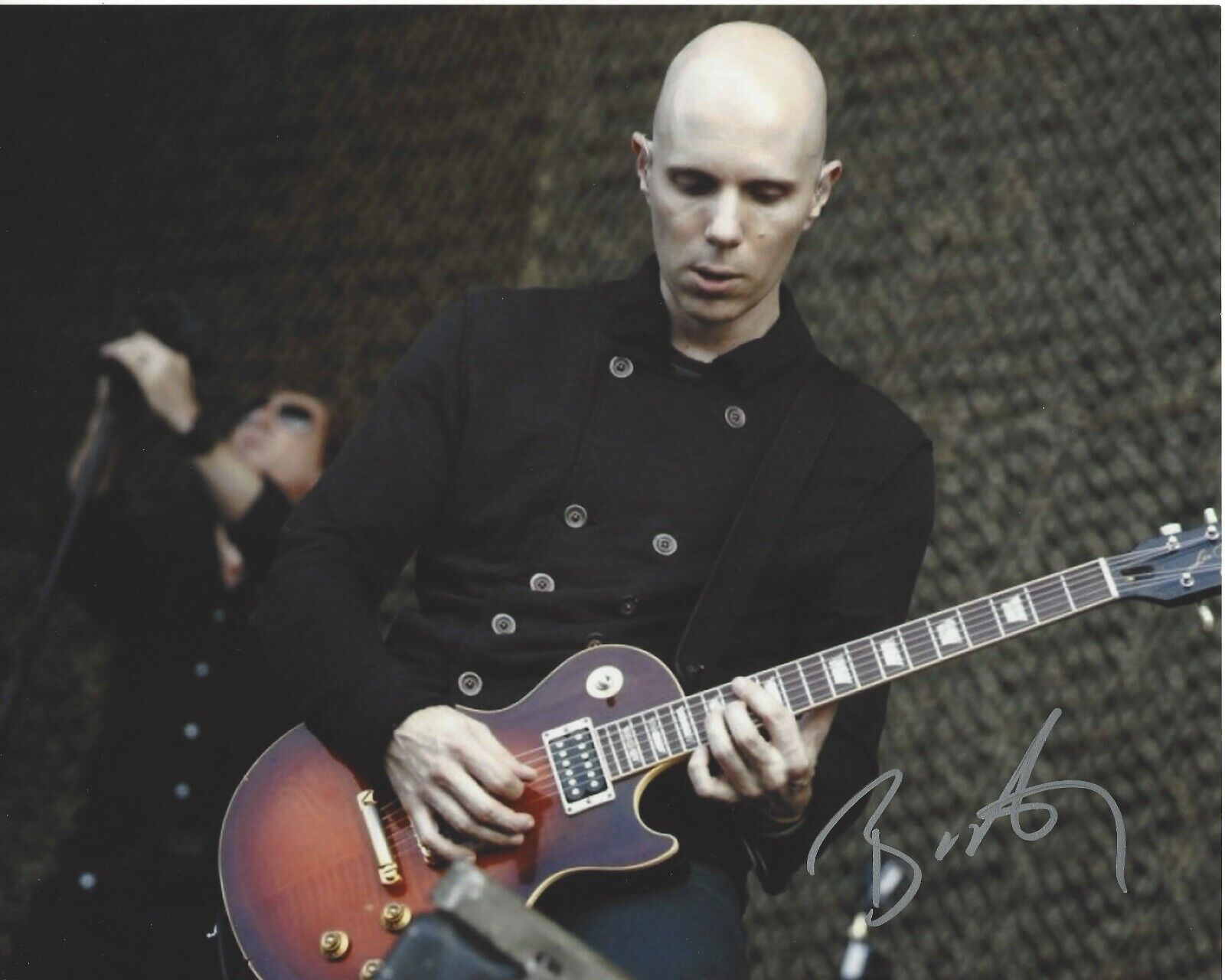 GUITARIST BILLY HOWERDEL SIGNED 8x10 Photo Poster painting 4 w/COA A PERFECT CIRCLE ASHES DIVIDE