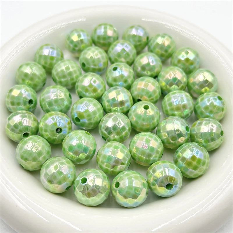 10 PCS/Package 16mm Arylic Geometric Beads