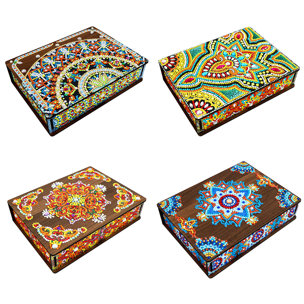 Diamond Painting Tool Kit with Organizer Tray Storage Box Nail Beads Holder