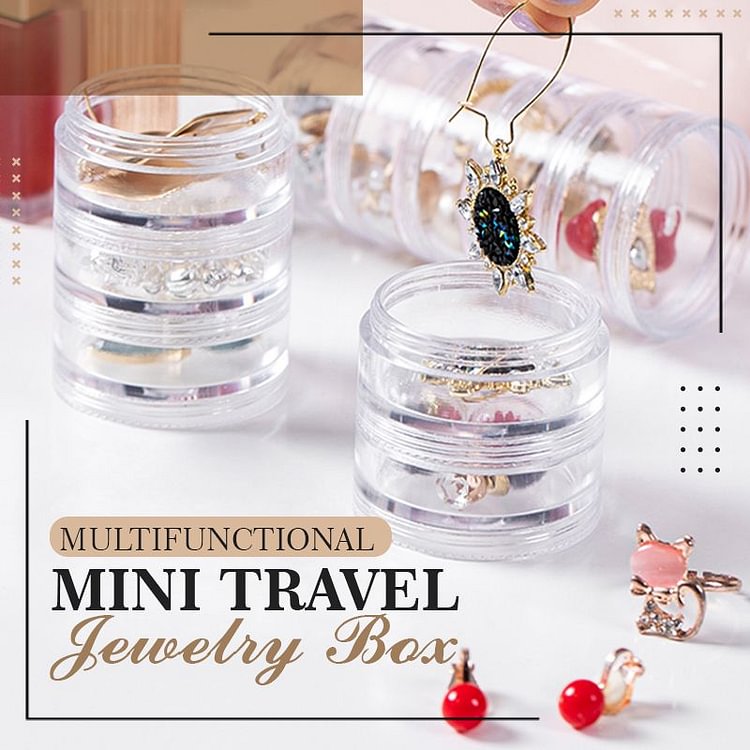 [Buy 2 Get 1 Free] Multifunctional Mini Travel Jewelry Box