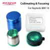 Raytools BM114S Collimating & Focusing Lens D37 F100 & D38.1 F200mm 1064 JGS1 with Lens Holder for Laser Cutting Head BM114 6KW