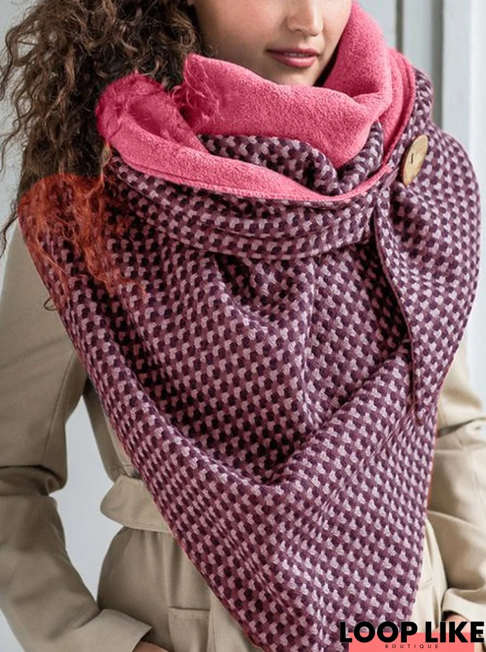 Checkered/plaid Vintage Scarf