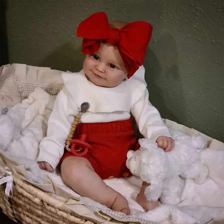  🔔[Christmas Celebration][Heartbeat & Coos] 20" Realistic Reborn Toddlers Doll Girl Wemaya Handmade Huggable and Posable - Reborndollsshop®-Reborndollsshop®