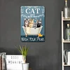 Cat In Bathtub - Vintage Metal Signs(12*16Inch) - Cat
