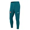 2024-2025 Portugal Half-Pull Training Suit Green Football Shirt Set
