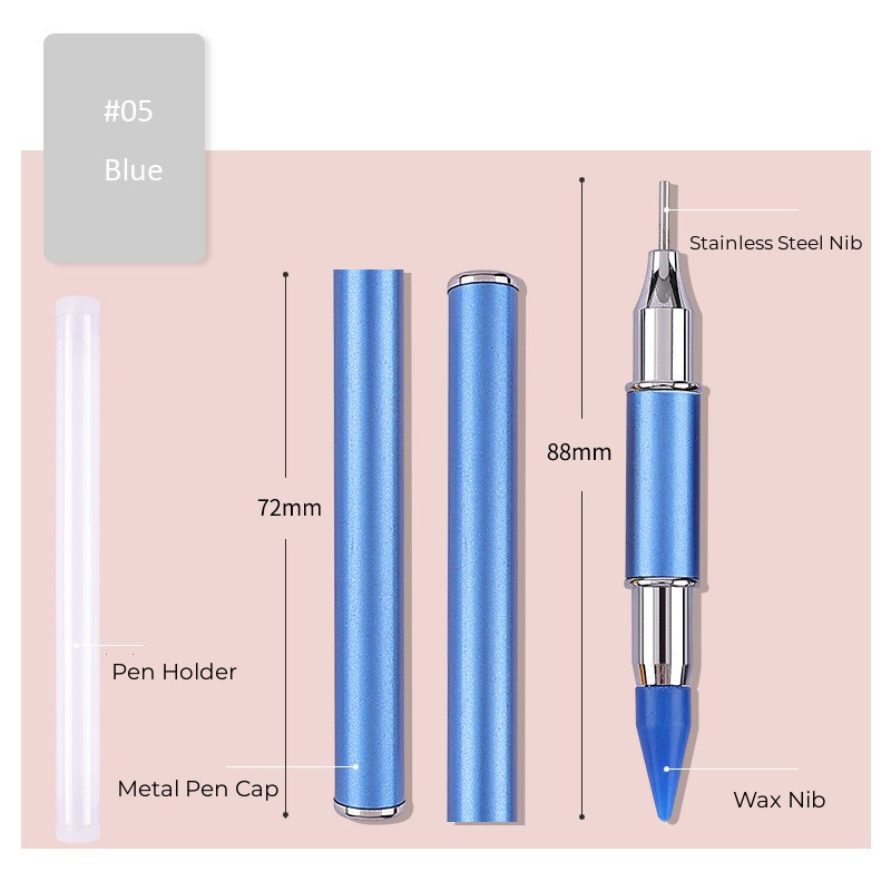 Multi-Size Nail Rhinestones Kit 3D Crystal AB DIY Nail Art Decors Diamond Gems Glitter Manicure Point Drill Pen Tweezers Tools #