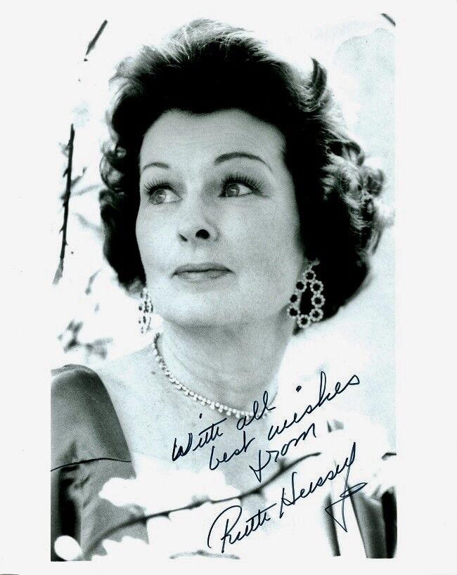 RUTH HUSSEY Signed Photo Poster painting