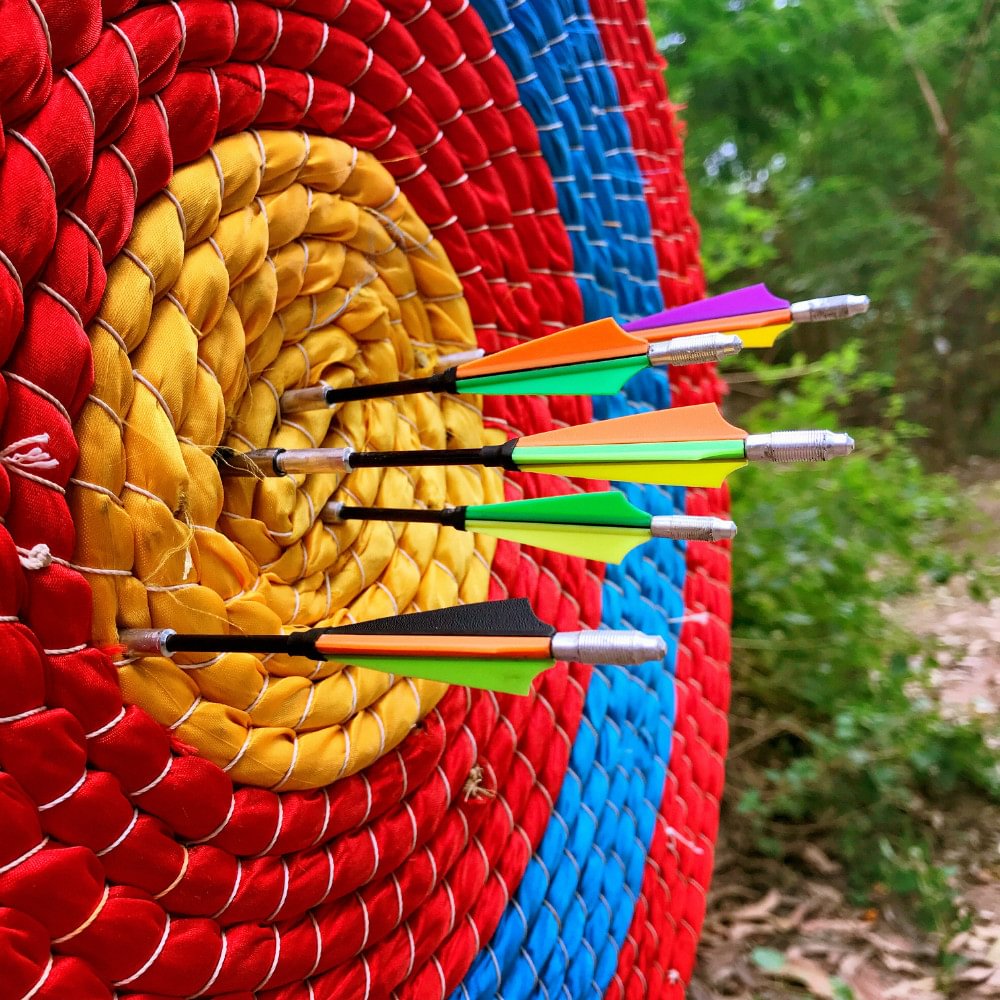 Snipersling new generation carbon fiber slingshot darts with safe blunt tips, Snipersling